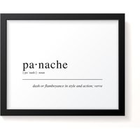 Panache - Definition Print, Lustiges Geschenk Für Freund, Dash Oder Extravaganz in Stil Und Aktion; Schwung Panache - Definition Print, Lustiges Geschenk Für Freund, Dash Oder Extravaganz in Stil Und Aktion; Schwung von WordAndPictureArt