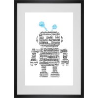Personalisierte Roboter Wort Kunst von WordArtbyWW