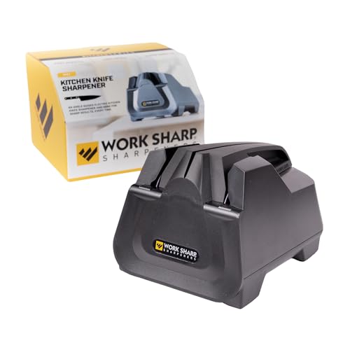 Work Sharp Elektrischer Küchenmesserschärfer – Machen Sie Messer bereit für Kochabende und Grillabende, passt in die Küchenschublade, schärft jedes Mal, schnell und einfach von Work Sharp