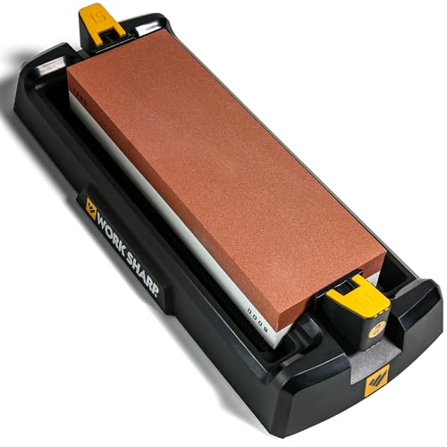 Work Sharp Schleifstein Messerschärfer, WSBCHWHT, 7.1" x 2.3" x 1.1", Schwarz von Work Sharp