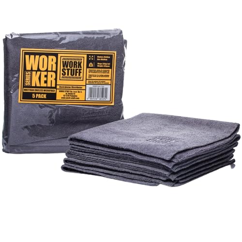 Work Stuff Worker 5xPack 320GSM 40x40 grau von Work Stuff