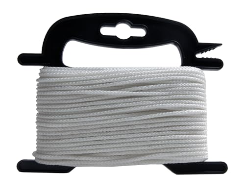 Maurerschnur Work it 3 mm x 20 m - weiß - Polypropylen geflochten - Belastbarkeit 150 kg Maurerschnur Work it 3 mm x 20 m - weiß - Polypropylen geflochten - Belastbarkeit 150 kg von Work>it