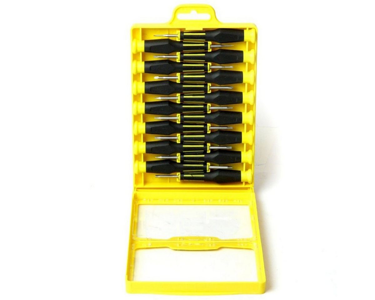 Work plus Schraubendreher Profi Schraubendrehersatz 15tlg. Präzisions-Schraubenziehersatz, 15-teiliges Set in praktischer Kunststoffbox Work plus Schraubendreher Profi Schraubendrehersatz 15tlg. Präzisions-Schraubenziehersatz, 15-teiliges Set in praktischer Kunststoffbox von Work plus