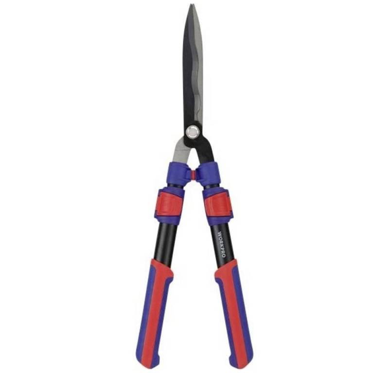 WorkPro Akku-Heckenschere Heckenschere, Einstellbarer Holm von WorkPro