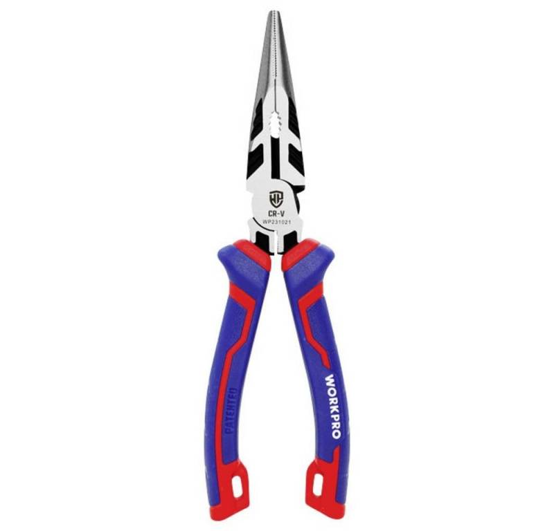 WorkPro Flachzange Flachrundzange 160 mm (6″ von WorkPro