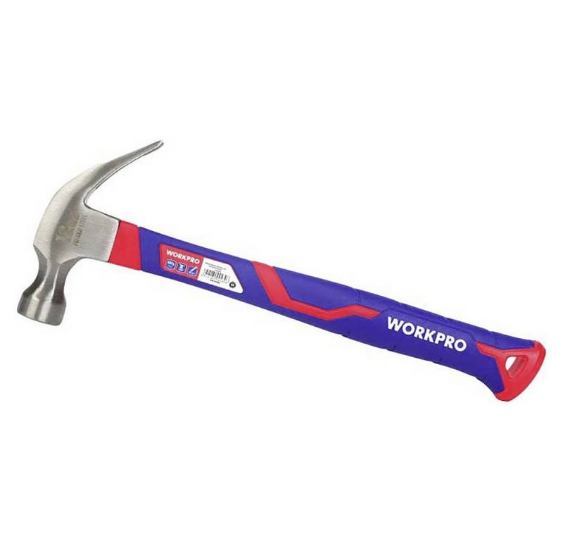 WorkPro Hammer WorkPro WP241010 Klauenhammer ergonomischer Griff, hart 337 g 1 St. von WorkPro