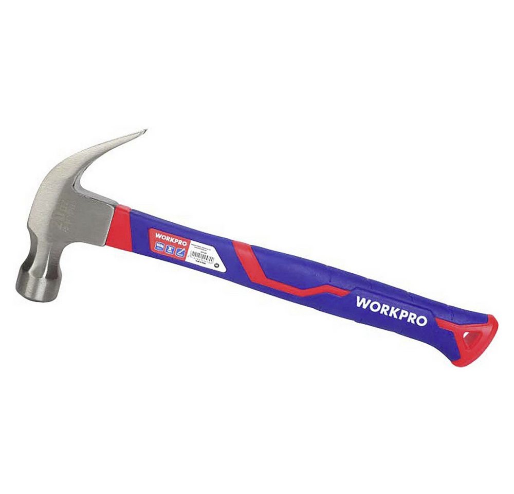 WorkPro Hammer WorkPro WP241012 Klauenhammer ergonomischer Griff, hart 560 g 1 St. WorkPro Hammer WorkPro WP241012 Klauenhammer ergonomischer Griff, hart 560 g 1 St. von WorkPro