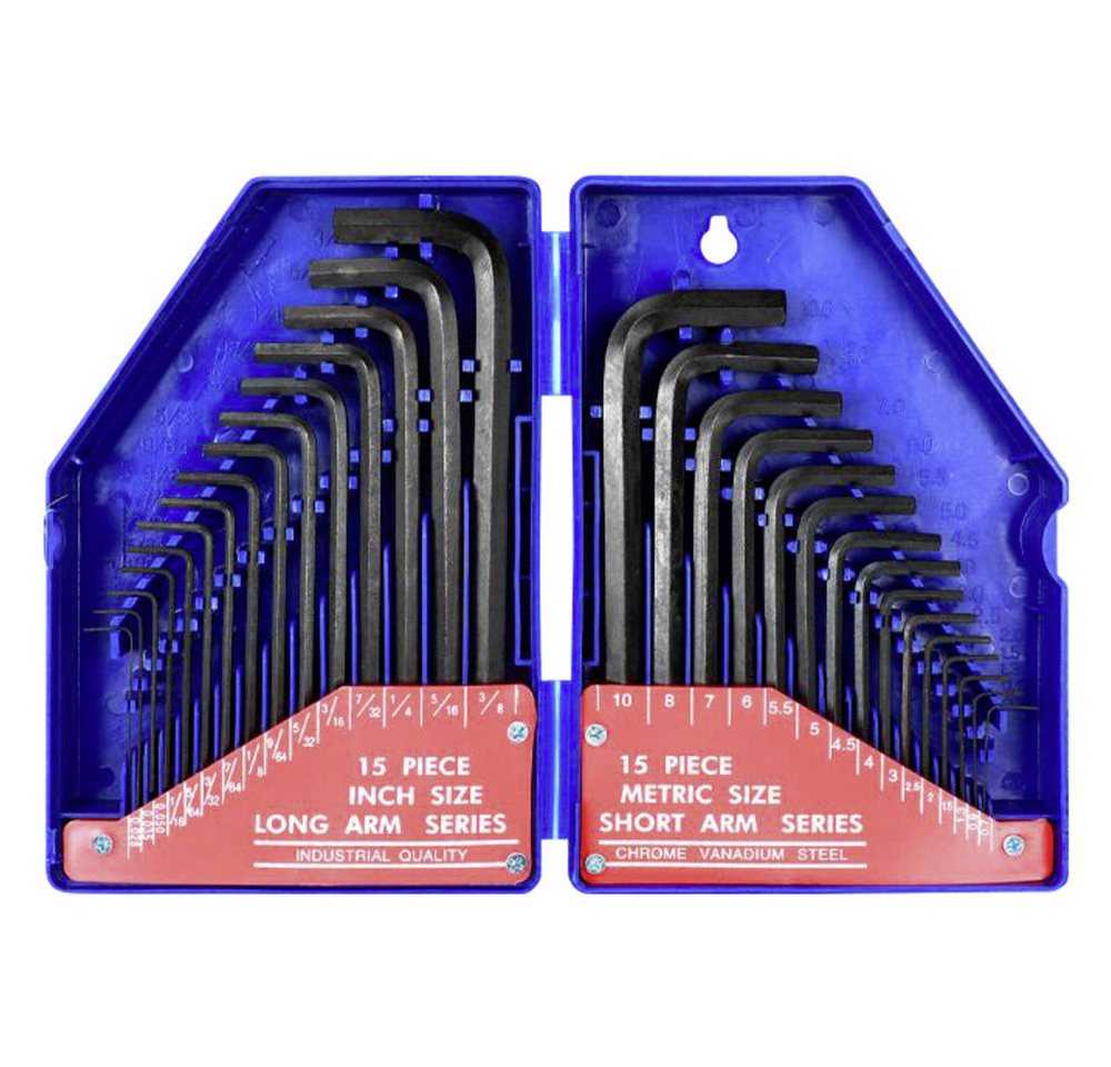 WorkPro Schraubendreher WorkPro Sechskant Stiftschlüsselsatz 0.7 mm, 0.9 mm, 1.3 mm, 1.5 mm WorkPro Schraubendreher WorkPro Sechskant Stiftschlüsselsatz 0.7 mm, 0.9 mm, 1.3 mm, 1.5 mm von WorkPro
