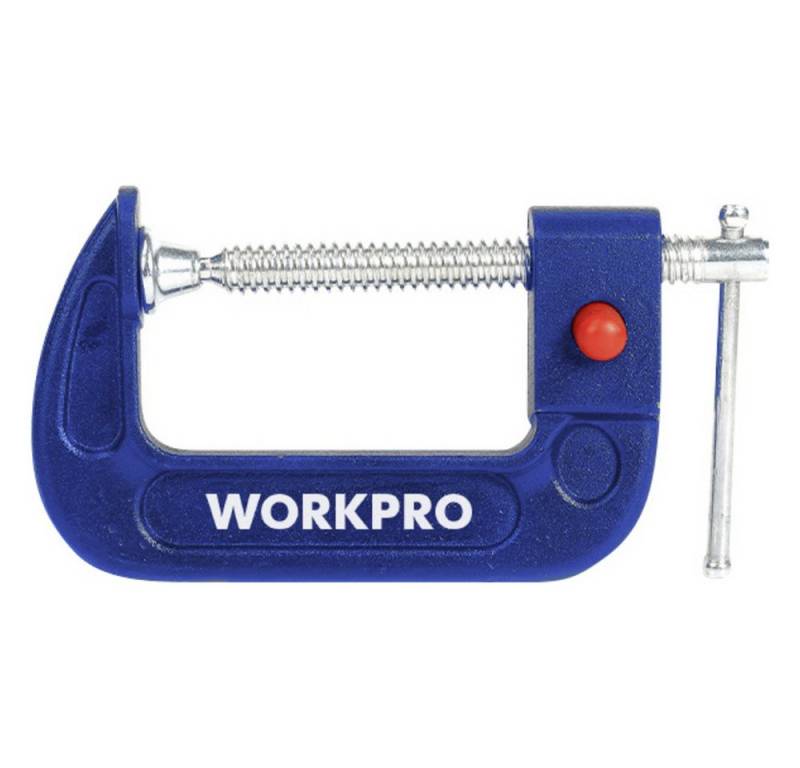 WorkPro Schraubzwinge Schnellspanner WorkPro WP232022 Spann-Weite (max):75 mm Ausladungs-M von WorkPro