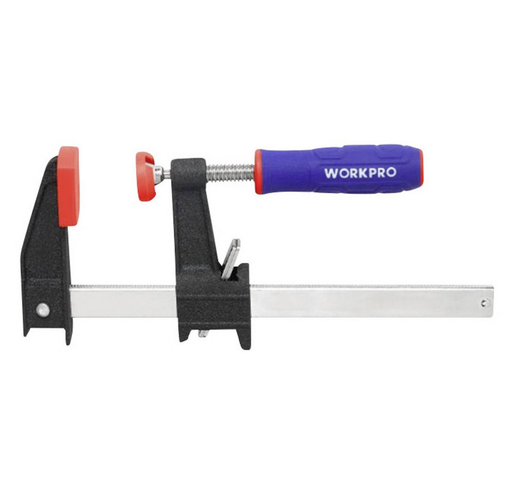 WorkPro Schraubzwinge Schraubzwinge mit Schnellspannfunktion WorkPro WP232031 Produktabmess WorkPro Schraubzwinge Schraubzwinge mit Schnellspannfunktion WorkPro WP232031 Produktabmess von WorkPro