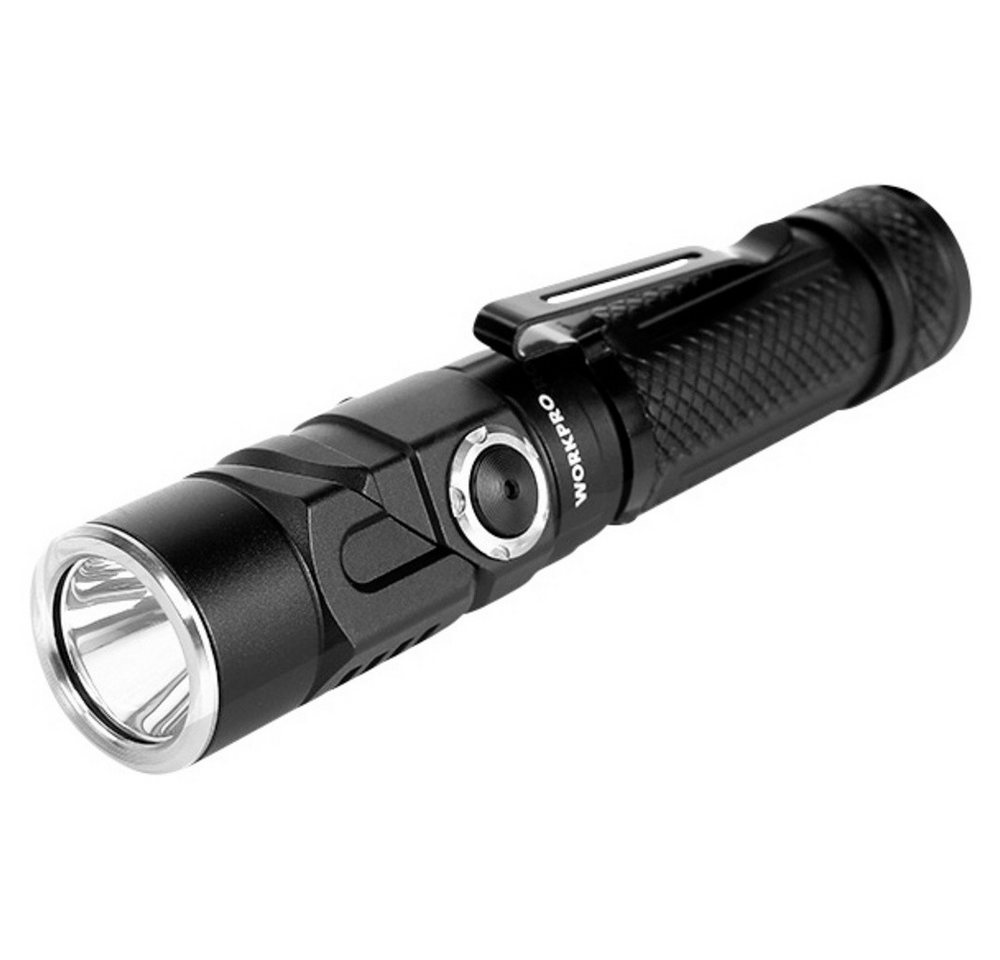 WorkPro Taschenlampe WorkPro Taschenlampe mit Stroboskopmodus, mit Handschlaufe über USB WorkPro Taschenlampe WorkPro Taschenlampe mit Stroboskopmodus, mit Handschlaufe über USB von WorkPro