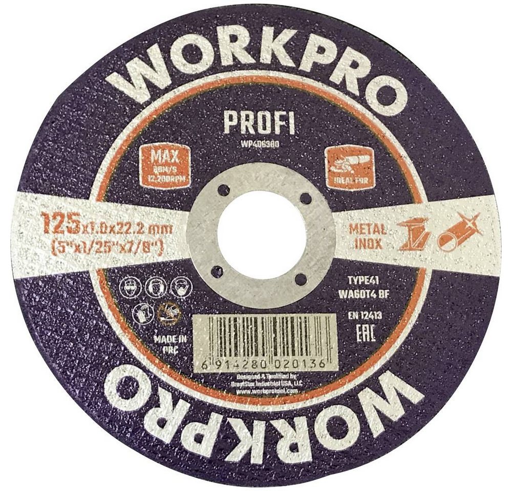 WorkPro Trennscheibe WP406380 WorkPro Trennscheibe WP406380 von WorkPro