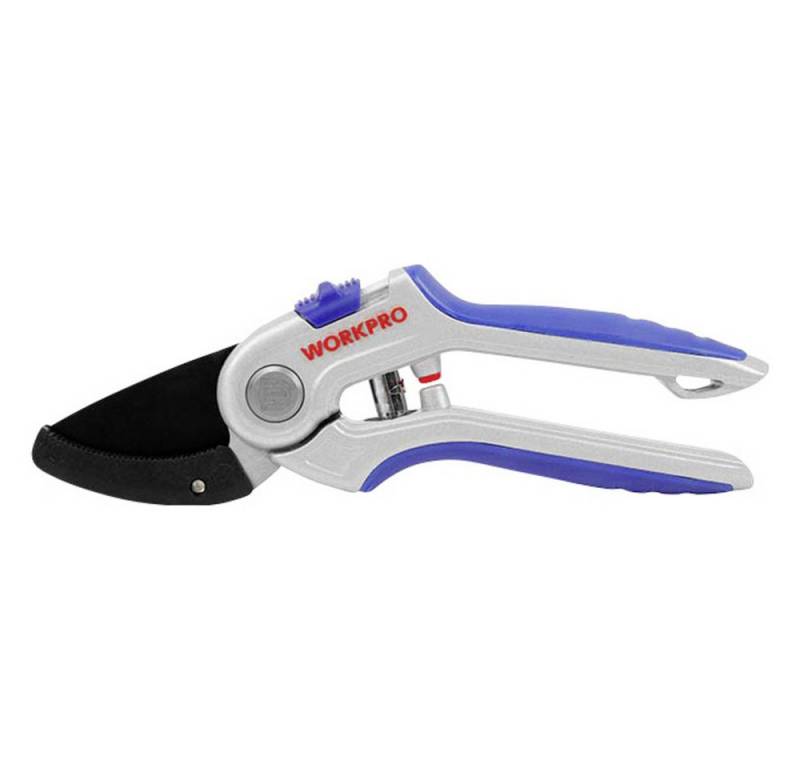 WorkPro Unkrautstecher WorkPro WP332012 Amboss-Schere mit Schnitthöhenverstellung, inkl. Gra von WorkPro