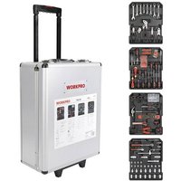 WorkPro WP1050 Trolley-Koffer bestückt 1050teilig (L x B x H) 37 x 20 x 51cm von WorkPro