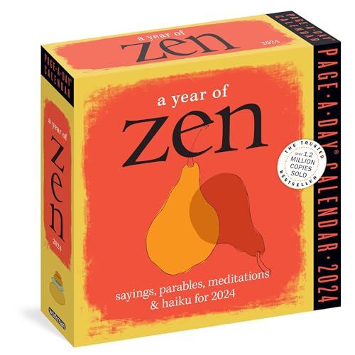A Year of Zen Page-A-Day Calendar 2024: Sayings, Parables, Meditations & Haiku for 2024 von Workman Publishing
