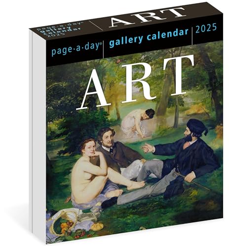 Art Page-A-Day® Gallery Calendar 2025: The Next Best Thing to Exploring Your Favorite Museum von Workman Publishing