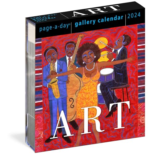 Art Page-A-Day Gallery Calendar 2024: The Next Best Thing to Exploring Your Favorite Museum von Workman Publishing