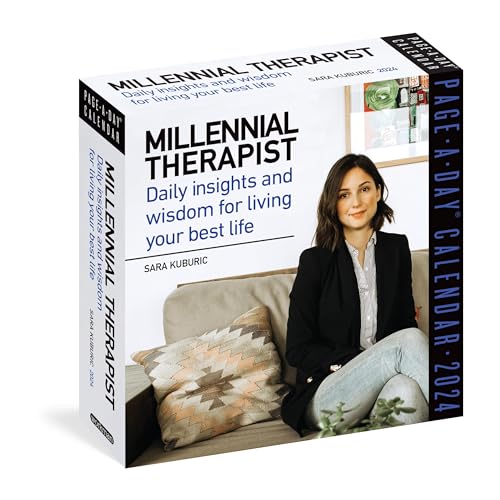 Millennial Therapist Page-A-Day Calendar 2024: Daily Insights and Wisdom for Living Your Best Life von Workman Publishing
