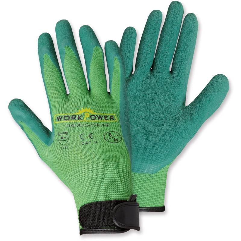 Workpower Gartenhandschuh Eden Grün Gr. 10 von Workpower