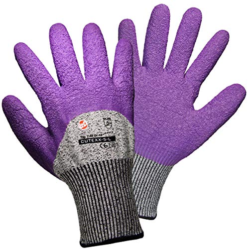 Worky L+D CUTEXX-5-L 1144-10 HPPE-Faser Schnittschutzhandschuh Groeße (Handschuhe): 10, XL EN 388 1 von Worky