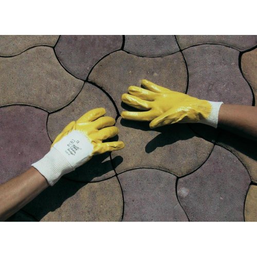 Worky L+D Flex Nitril 1496-8 Nitrilkautschuk Arbeitshandschuh Groeße (Handschuhe): 8, M EN 388-2003 von Worky