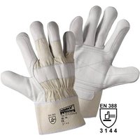 Worky L+D Robust 1576 Rindnarbenleder Arbeitshandschuh Größe (Handschuhe): 10, XL EN 388:2016 CAT von L+D worky