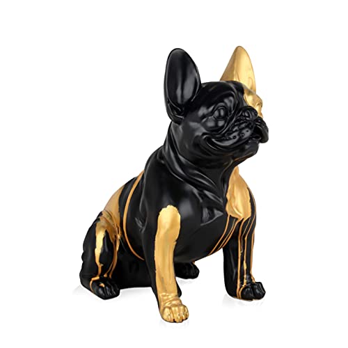 Französische Bulldogge, sitzend von World Art