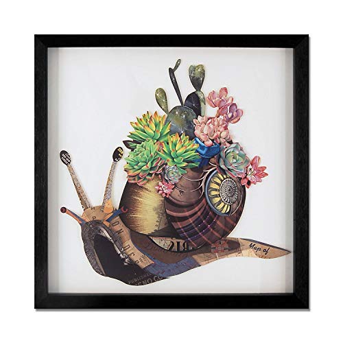 Schnecke mit Blumen von World Art