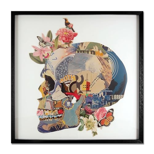 World Art Totenkopf mit Blumen World Art Totenkopf mit Blumen von World Art