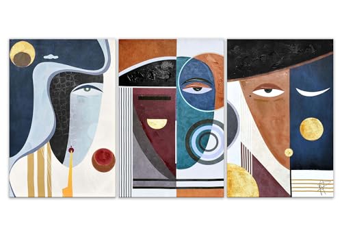 World Art Aufdruck 'Abstrakte Gesichter' World Art Aufdruck 'Abstrakte Gesichter' von World Art