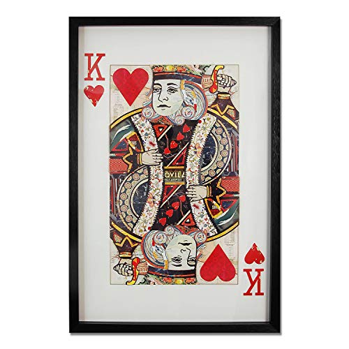World Art König des Herzens Wandbild Wohnzimmer Wanddekoration World Art König des Herzens Wandbild Wohnzimmer Wanddekoration von World Art