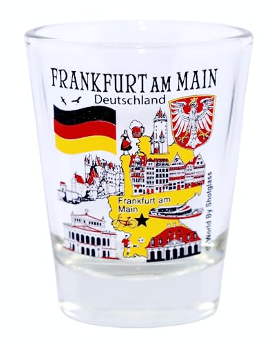 Frankfurt am Main Germany Schnapsglas von World By Shotglass