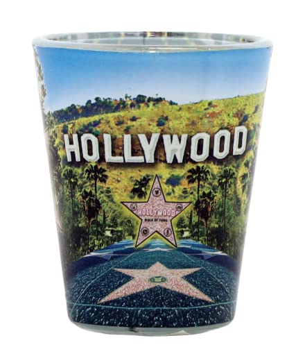Hollywood California Walk of Fame Palms Schnapsglas von World By Shotglass