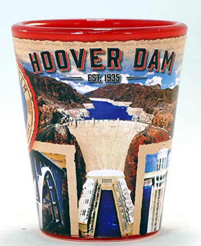 Hoover Dam Arizona Nevada Schnapsglas von World By Shotglass