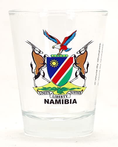 Namibie Blason Verre à Shot von World By Shotglass