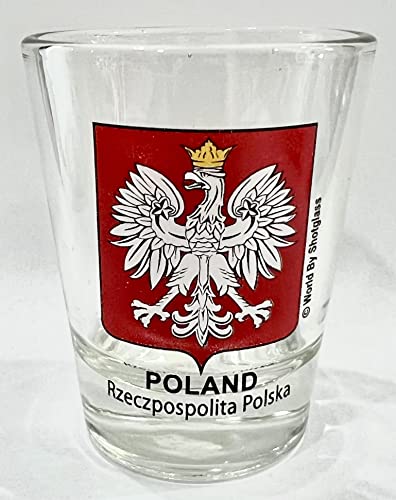Poland Shot Glass by World By Shotglass von World By Shotglass