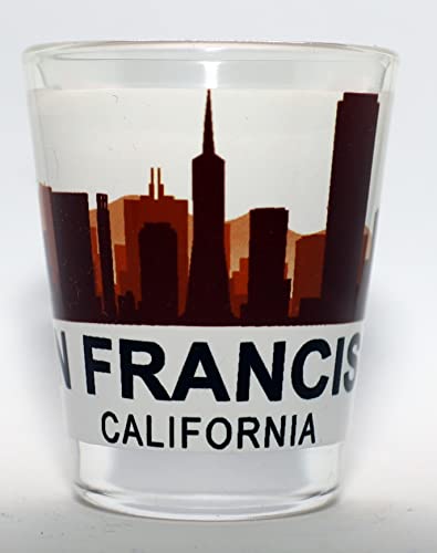 San Francisco Skyline-Verre à Liqueur San Francisco Skyline-Verre à Liqueur von World By Shotglass