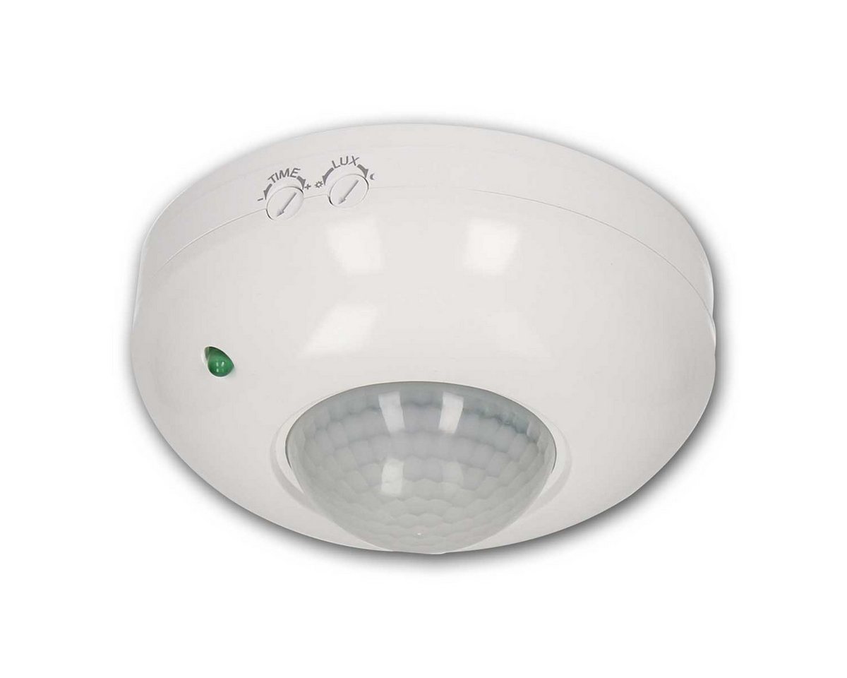 World Trading Net Sensor Decken-Bewegungsmelder 360°, weiß, LED-geeignet von World Trading Net