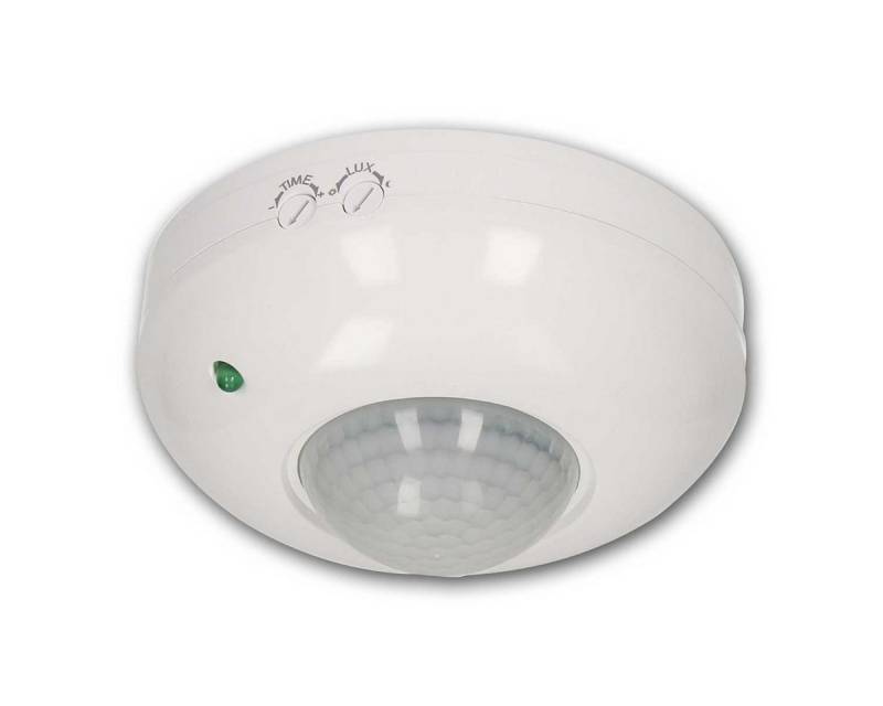 World Trading Net Sensor Decken-Bewegungsmelder 360°, weiß, LED-geeignet von World Trading Net