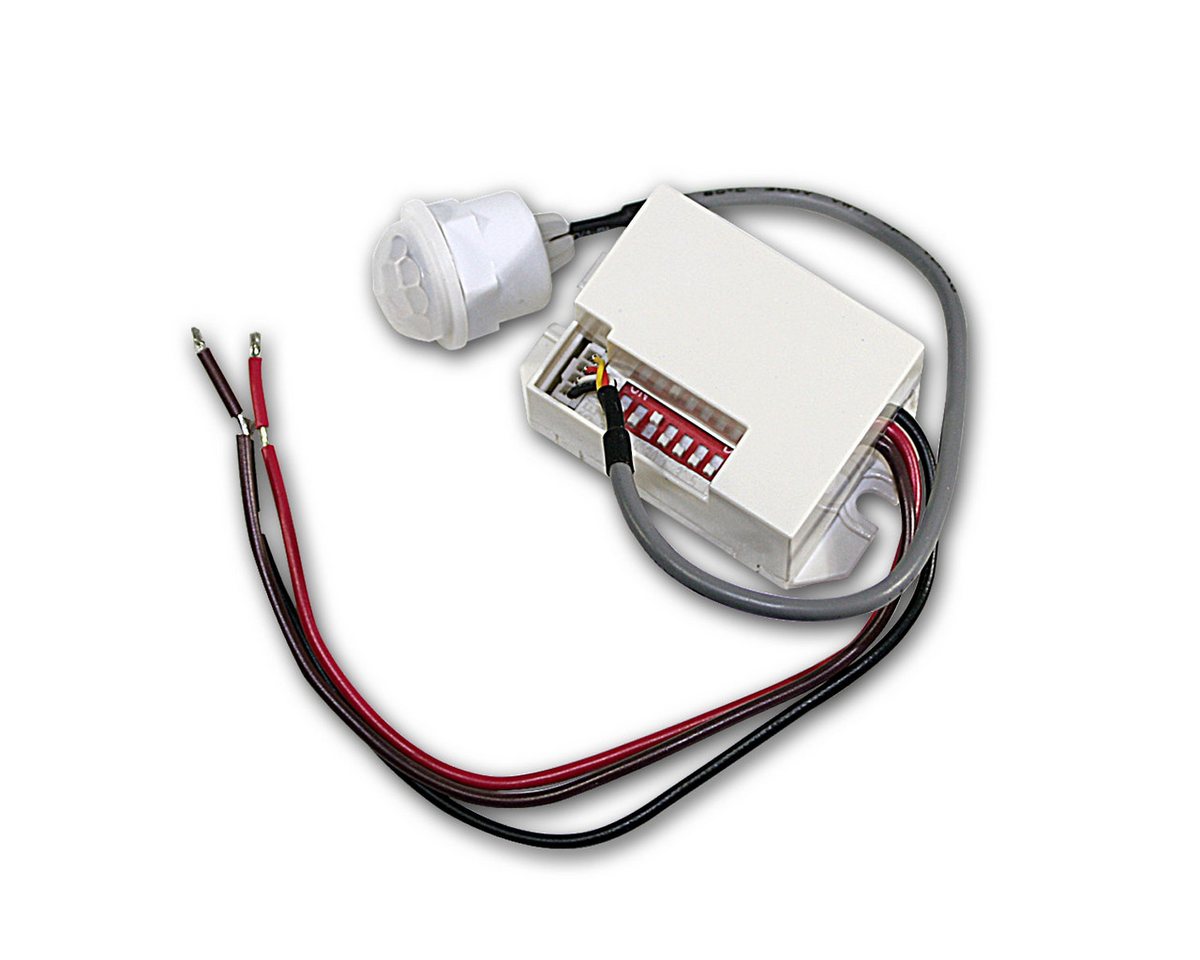 World Trading Net Sensor Mini PIR-Bewegungsmelder zum Einbau, 12V DC, 2,6A von World Trading Net