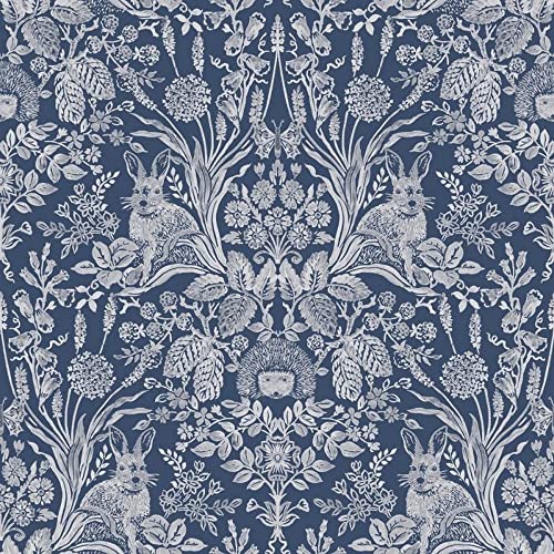 World of Wallpaper Harlen Wald Tapete Marine 50340 von World of Wallpaper