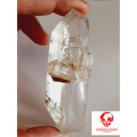 Quarz Mit Fluorit-Einschluss Aus Madagaskar, Abmessung 8, 3 X 3 cm, Gewicht 84, 35 G, Sehr Begehrt Und Immer Seltener... Schönes Stück Quarz Mit Fluorit-Einschluss Aus Madagaskar, Abmessung 8, 3 X 3 cm, Gewicht 84, 35 G, Sehr Begehrt Und Immer Seltener... Schönes Stück von WorldGemsCompany