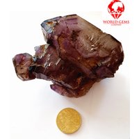Wunderschöne Kristallisation - Entstehung Von Amethyst Aus Madagaskar von WorldGemsCompany