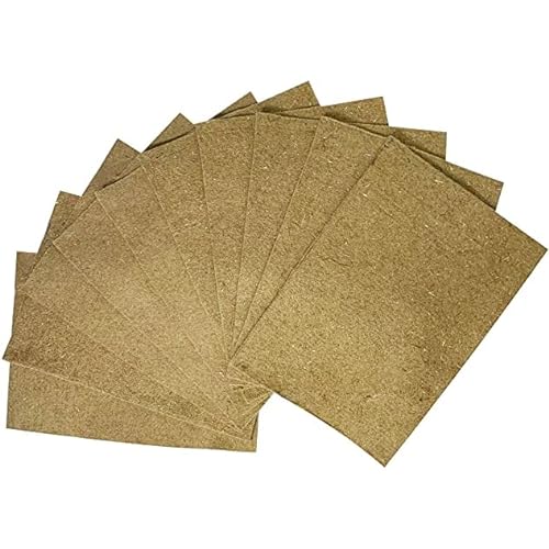 Set mit 10 Hanfmatten für wurmkomposter (Worm Cafe, etc) | Rechteck 55 x 40 cm von Moutta