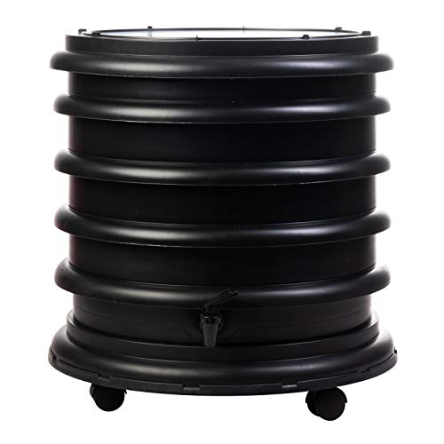 WORMbox | Wurmkomposter Wurmfarm Wurmkiste mit 3 Schalen Schwarz | 48 Liter | Regenwurmkomposter, Kompostwürmer produzieren Wurmhumus WORMbox | Wurmkomposter Wurmfarm Wurmkiste mit 3 Schalen Schwarz | 48 Liter | Regenwurmkomposter, Kompostwürmer produzieren Wurmhumus von WormBox
