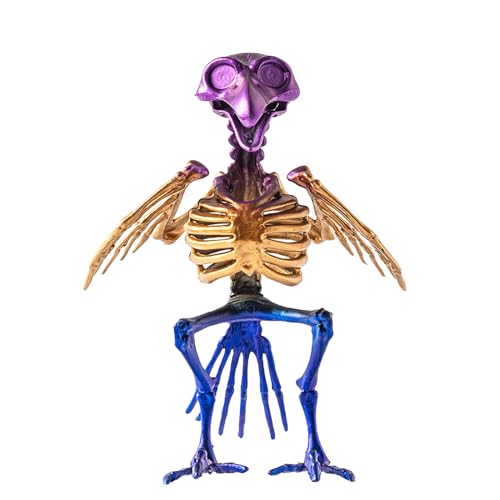 Worparsen Halloween -Skelett, gruselige Katze, Hund, Vogel, Ratte, Ziegenkopf -Tierdekoration, Plastikknochen für den Gravyard des Hofes, Veranda, Garten, Halloween -Dekoration B Worparsen Halloween -Skelett, gruselige Katze, Hund, Vogel, Ratte, Ziegenkopf -Tierdekoration, Plastikknochen für den Gravyard des Hofes, Veranda, Garten, Halloween -Dekoration B von Worparsen
