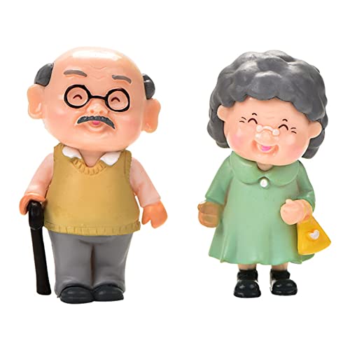 Worparsen Miniatur Liebhaber Oma Opa Liebende Figuren Mini Dekorativ A von Worparsen