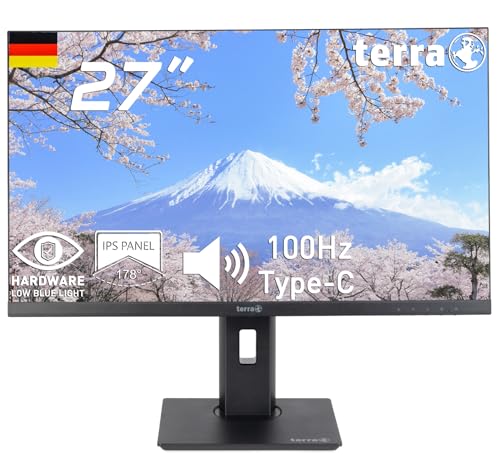 Terra LCD/LED 2748W PV V3 schwarz HDMI/DP/USB-C GREENLINE Plus Terra LCD/LED 2748W PV V3 schwarz HDMI/DP/USB-C GREENLINE Plus von Terra