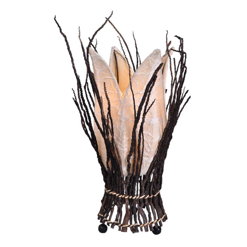 Blumige Tischleuchte Stella, cream Blumige Tischleuchte Stella, cream von Woru