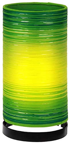 Tischlampe Julie, Deko-Leuchte, 30 cm, 4 Farben, Farbe:grün von Woru